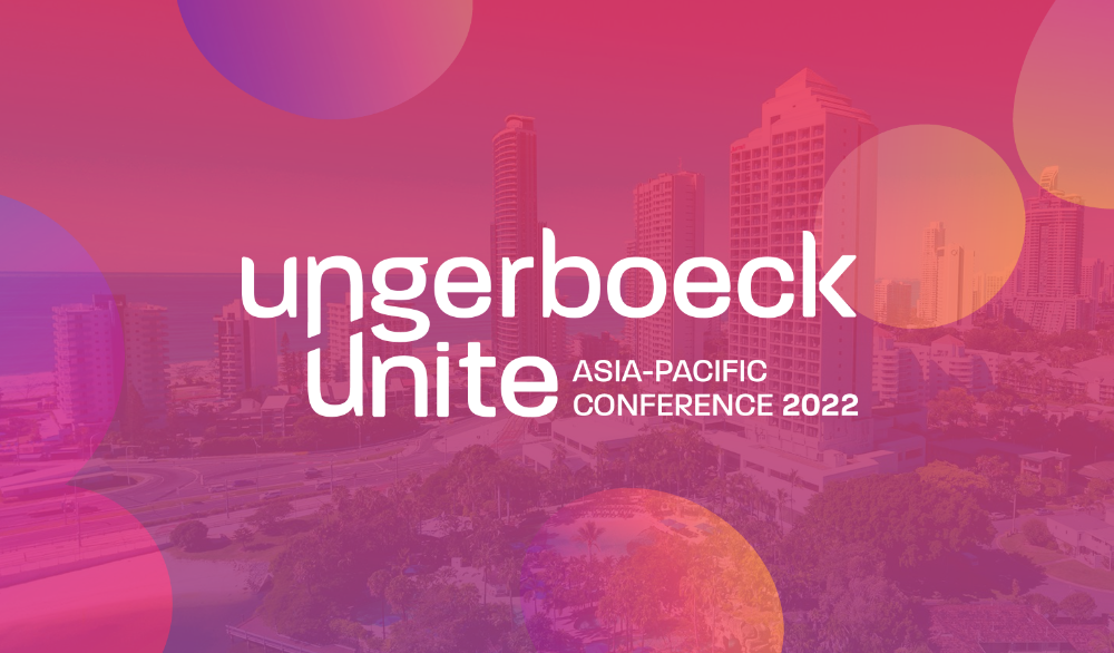 Unite AP 2022 logo hotel background