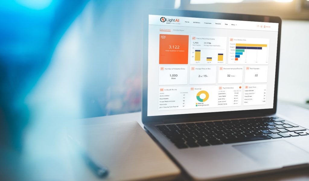 Exhibitor dashboard