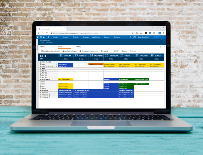 Event Booking Calendar