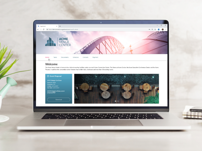 Event Planner portal